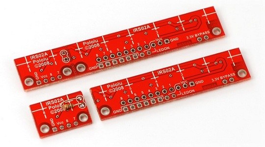 qtr-8a 8-pack infrared sensor - analog - pl-960 alternative use